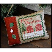 Little House Needleworks - Merry Christmas Pillow THUMBNAIL