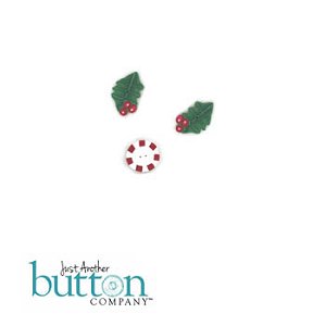 Jabco Button Pack - Country Cottage Needleworks - Merry Christmas Pillow MAIN