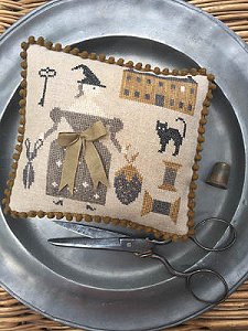 Stacy Nash Designs  - The Goode Stitching Witch Pinkeep MAIN