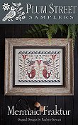 Plum Street Samplers - Mermaid Fraktur THUMBNAIL