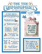 Sue Hillis Designs - The Ten Commandments (of the sisterhood) THUMBNAIL