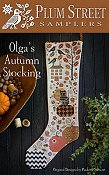 Plum Street Samplers - Olga's Autumn Stocking THUMBNAIL