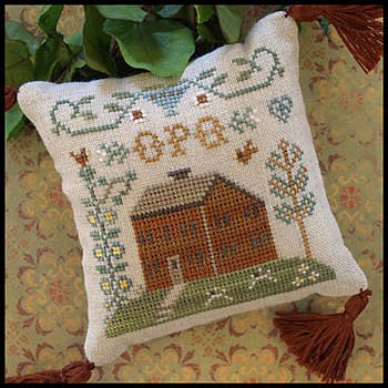 Little House Needleworks - ABC Samplers 6 - O P Q MAIN