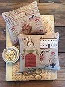Stacy Nash Designs - Ann's Sampler Pinkeep THUMBNAIL