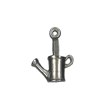 Charm - Antique Silver Watering Can MAIN