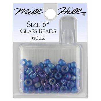 Mill Hill 16022 Frosted Opal Capri 6/0 Bead MAIN