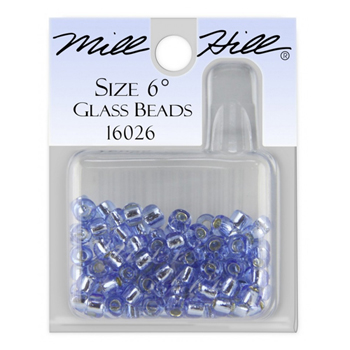 Mill Hill 16026 Crystal Blue 6/0 Bead MAIN