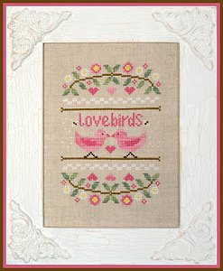 Country Cottage Needleworks - Lovebirds MAIN