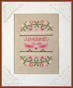 Country Cottage Needleworks - Lovebirds THUMBNAIL