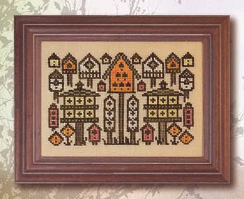 Ink Circles - Arranging Birdhouses MAIN