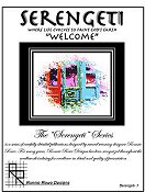 Ronnie Rowe Designs - Serengeti "Welcome" THUMBNAIL