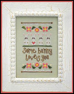 Country Cottage Needleworks - Some Bunny Loves You MAIN
