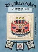 Frony Ritter Designs - Celebration Flags - Cake THUMBNAIL