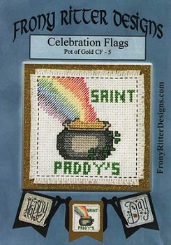 Frony Ritter Designs - Celebration Flags - Pot of Gold MAIN