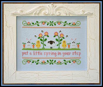 Country Cottage Needleworks - Spring In Your Step MAIN