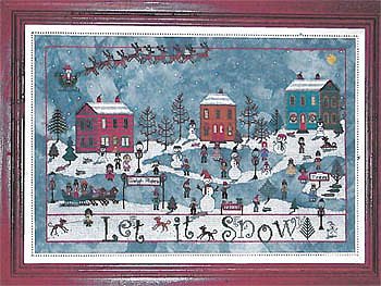 Praiseworthy Stitches - December Snow MAIN