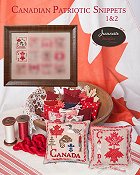 Jeannette Douglas Designs - Canadian Patriotic Snippets 1 & 2 THUMBNAIL