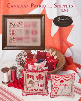 Jeannette Douglas Designs - Canadian Patriotic Snippets 3 & 4 MAIN