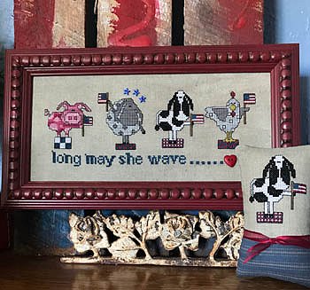 Amy Bruecken Designs - Long May She Wave MAIN