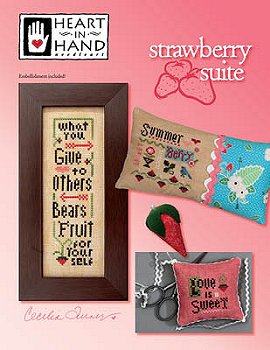 Heart In Hand Needleart - Strawberry Suite MAIN