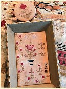 Stacy Nash Designs  - Snippets of Mary Barres Sampler - Medium Sewing Tray & Needle Book THUMBNAIL