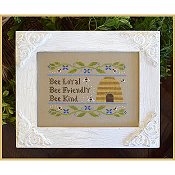 Country Cottage Needleworks - Bee Virtues THUMBNAIL