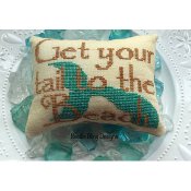 Needle Bling Designs - Get Your Tail to the Beach THUMBNAIL