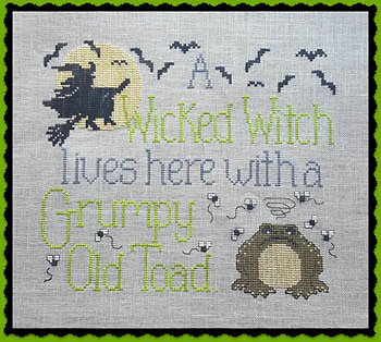 Waxing Moon Designs - Wicked Witch & Grumpy Toad MAIN