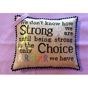 Needle Bling Designs - Courageous & Strong THUMBNAIL