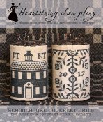 Heartstring Samplery - Schoolhouse Coverlet THUMBNAIL