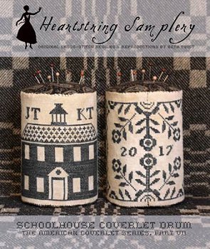 Heartstring Samplery - Schoolhouse Coverlet MAIN
