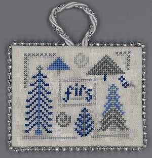 Misty Hill Studio - A Blue and Silver Christmas - Firs MAIN