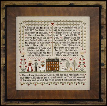 Little House Needleworks - The Beatitudes MAIN