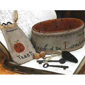 Stacy Nash Designs  - Jack Of The Lantern Sewing Basket & Treat Bag THUMBNAIL