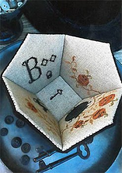 Stacy Nash Designs - Boo Sewing Basket MAIN