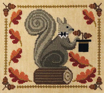 Artful Offerings - Squirrely Acorn Banquet - Squire Squirrel MAIN