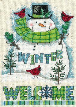 Imaginating - Winter Welcome Snowman 3135 MAIN