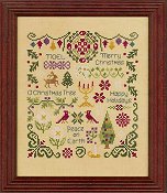 Elizabeth's Designs - Antique Christmas Sampler THUMBNAIL