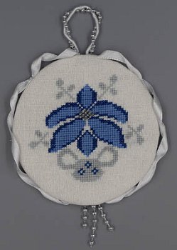 Misty Hill Studio - A Blue and Silver Christmas - Flower MAIN