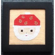 Needle Bling Designs - Home Decor - December Santa THUMBNAIL