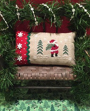 Scissor Tail Designs - Santa At The Tree Farm MAIN
