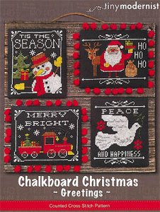 Tiny Modernist - Chalkboard Christmas Greetings MAIN