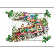 Vickery Collection - A Floral Renaissance - Holiday Train THUMBNAIL