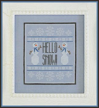 Country Cottage Needleworks - Hello Snow MAIN
