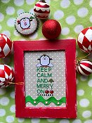 Amy Bruecken Designs - Keep Calm and Merry On THUMBNAIL