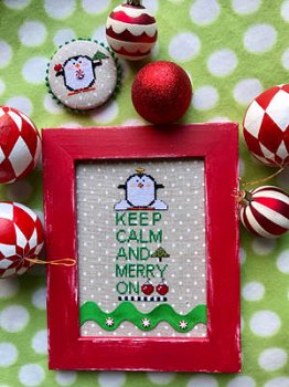 Amy Bruecken Designs - Keep Calm and Merry On MAIN