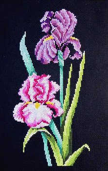 Bobbie G Designs - Iris On Black MAIN