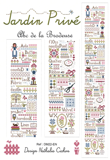 Jardin Prive - Abc de la Brodeuse (ABC of the Embroiderer) MAIN