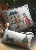 Stacy Nash Designs  - Sleigh Bells Pinkeep & Ornament THUMBNAIL