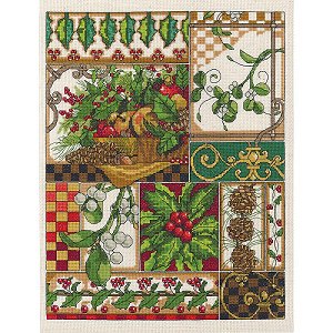 Janlynn Cross Stitch Kit - Winter Montage MAIN